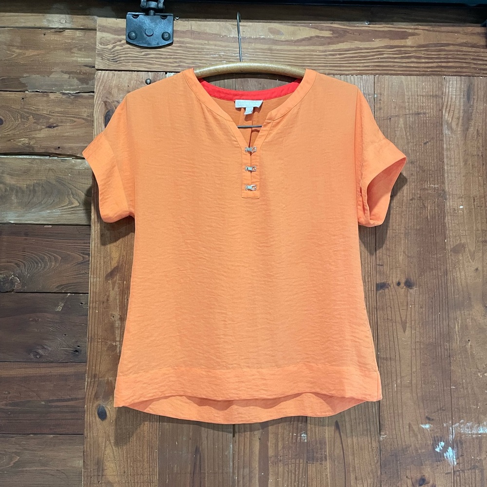 Banana Republic | Orange Blouse | Women’s SM